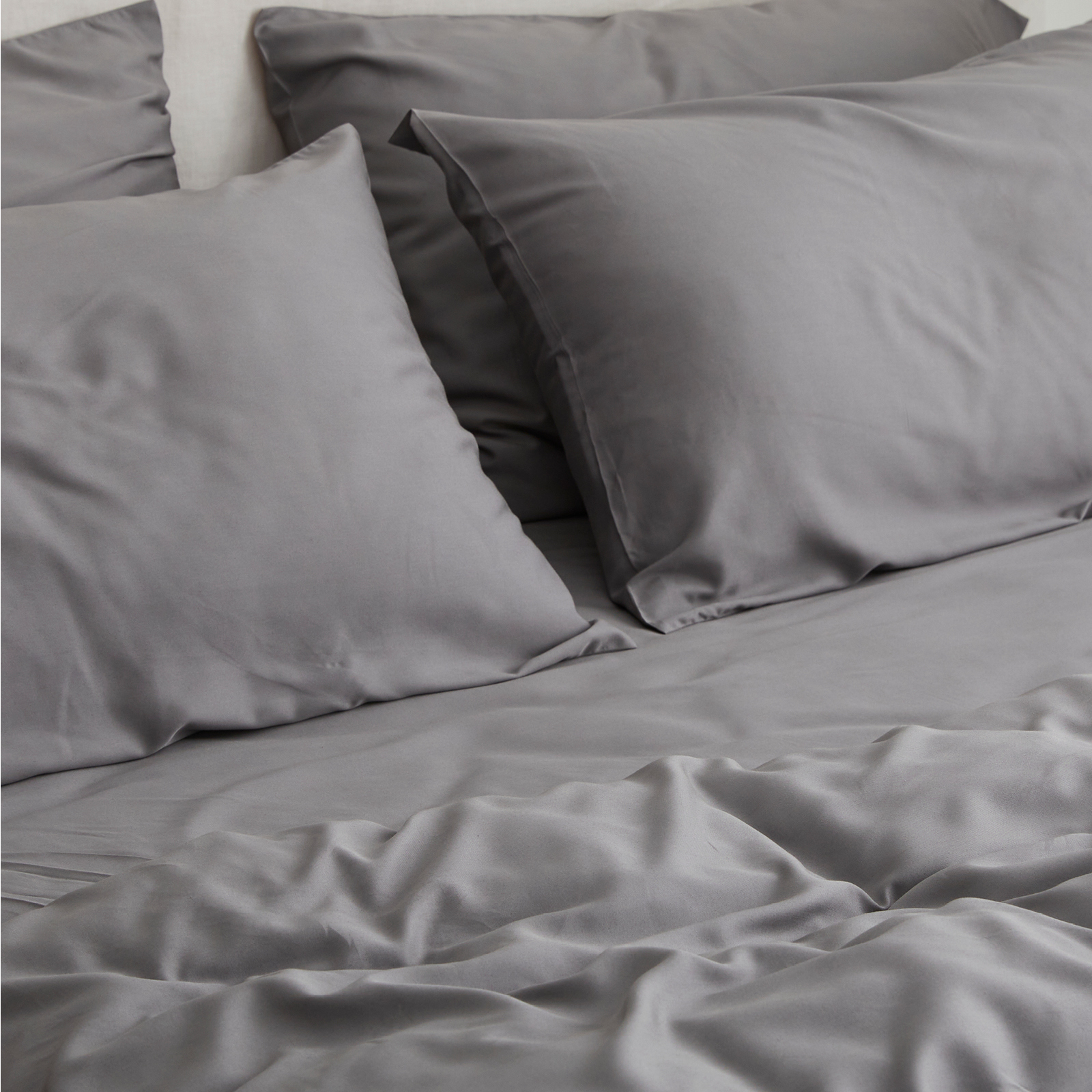 Bamboo Fitted Sheet in Grey