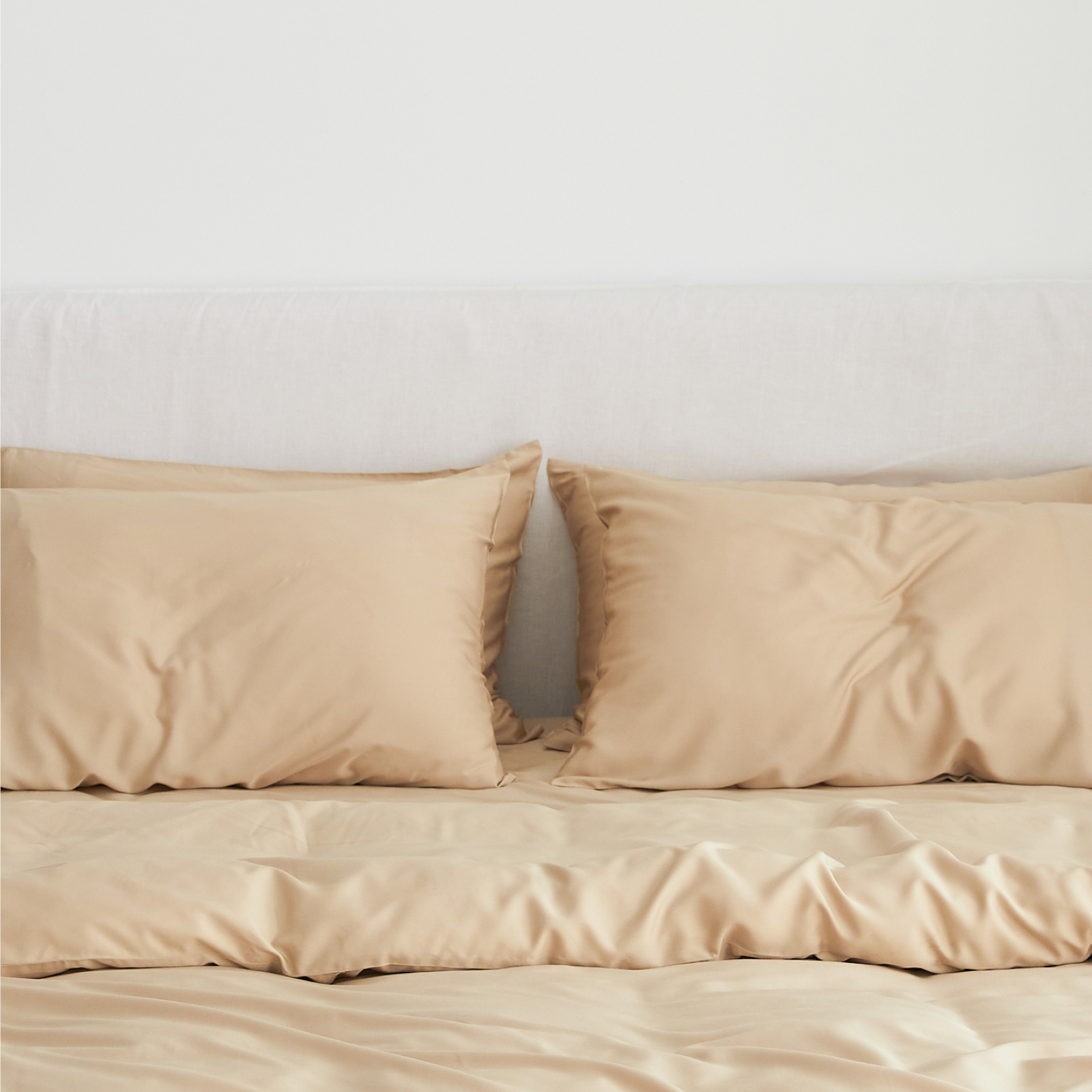 Bamboo Duvet Cover in Latte