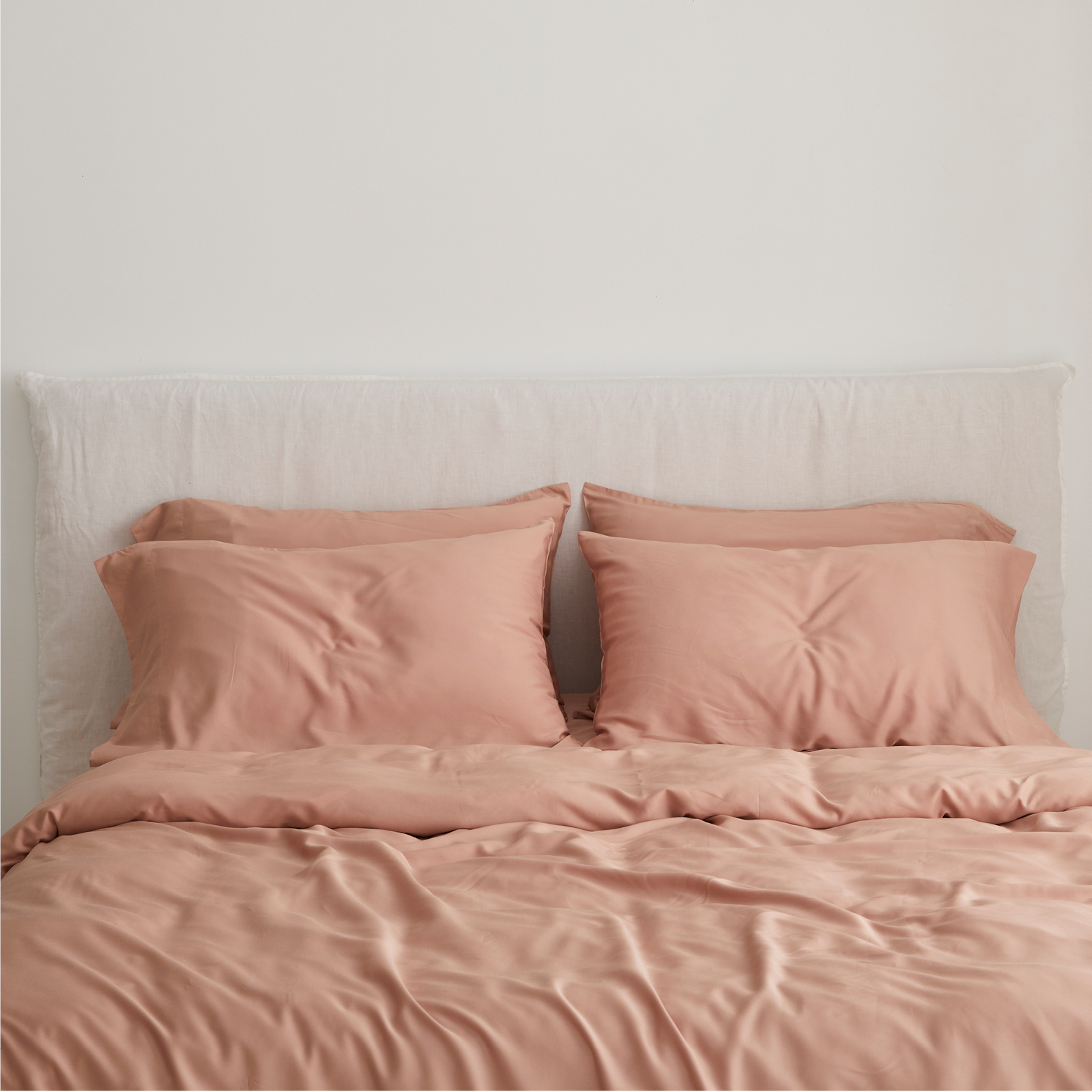 Bamboo Duvet Cover in Clay