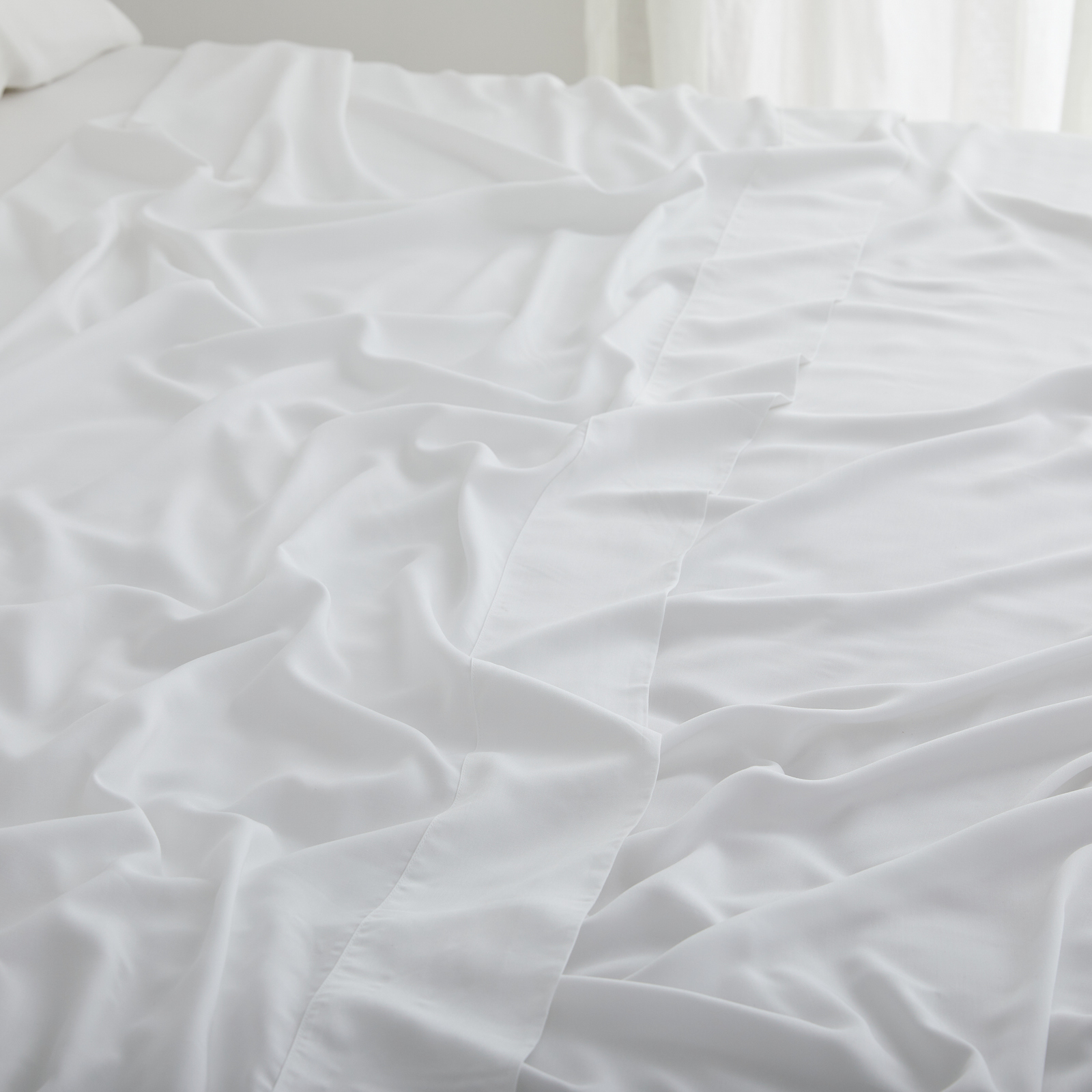 Bamboo Sheet Set in White