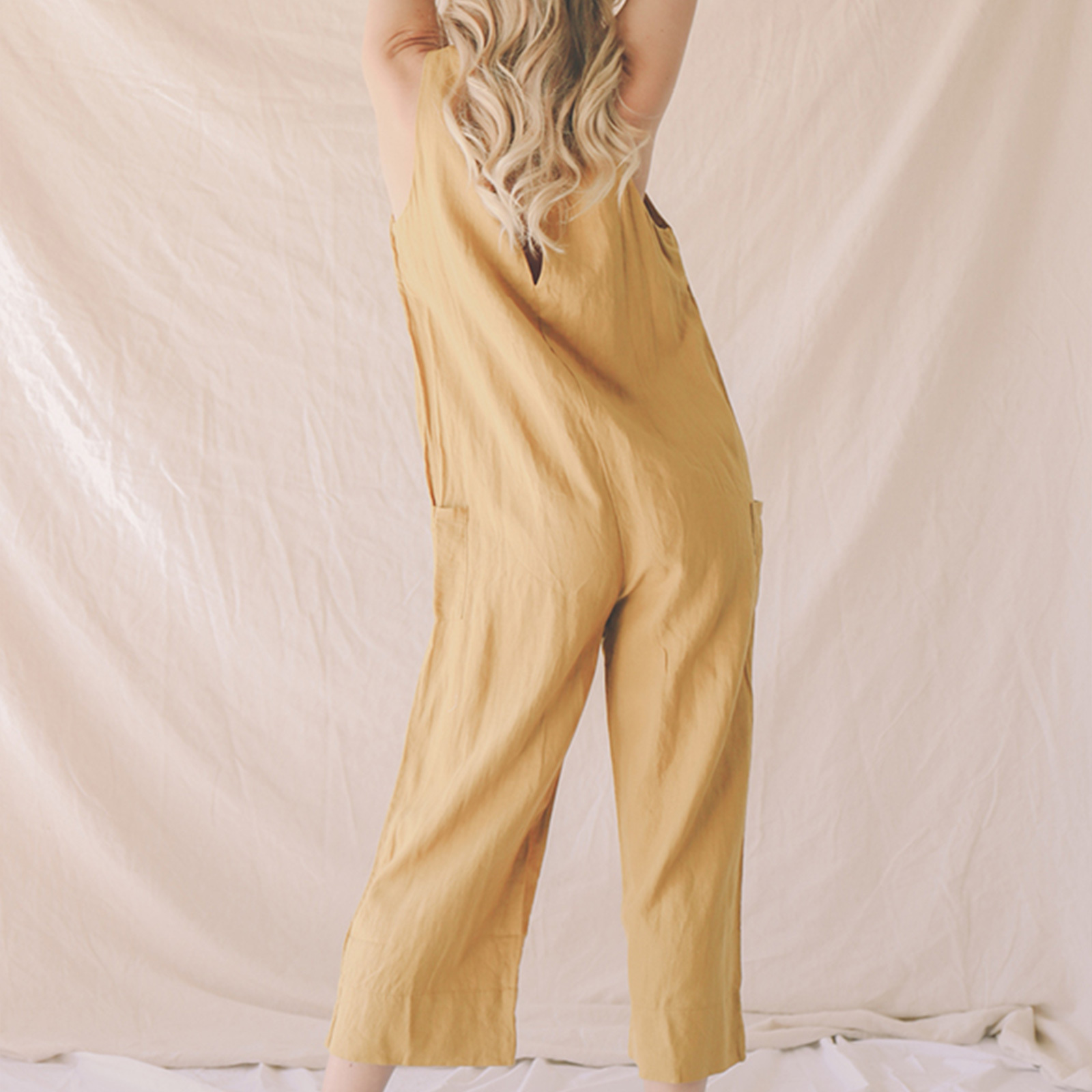 Scout Jumpsuit in Mustard