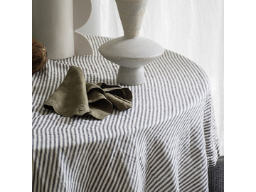 Pure French linen Napkins in Olive (set of 4)