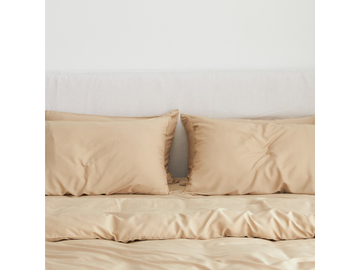 Bamboo Duvet Cover in Latte