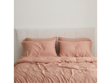 Bamboo Duvet Cover in Clay