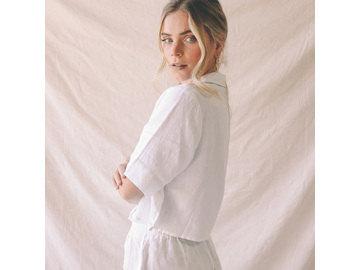 Poppy Shirt in White