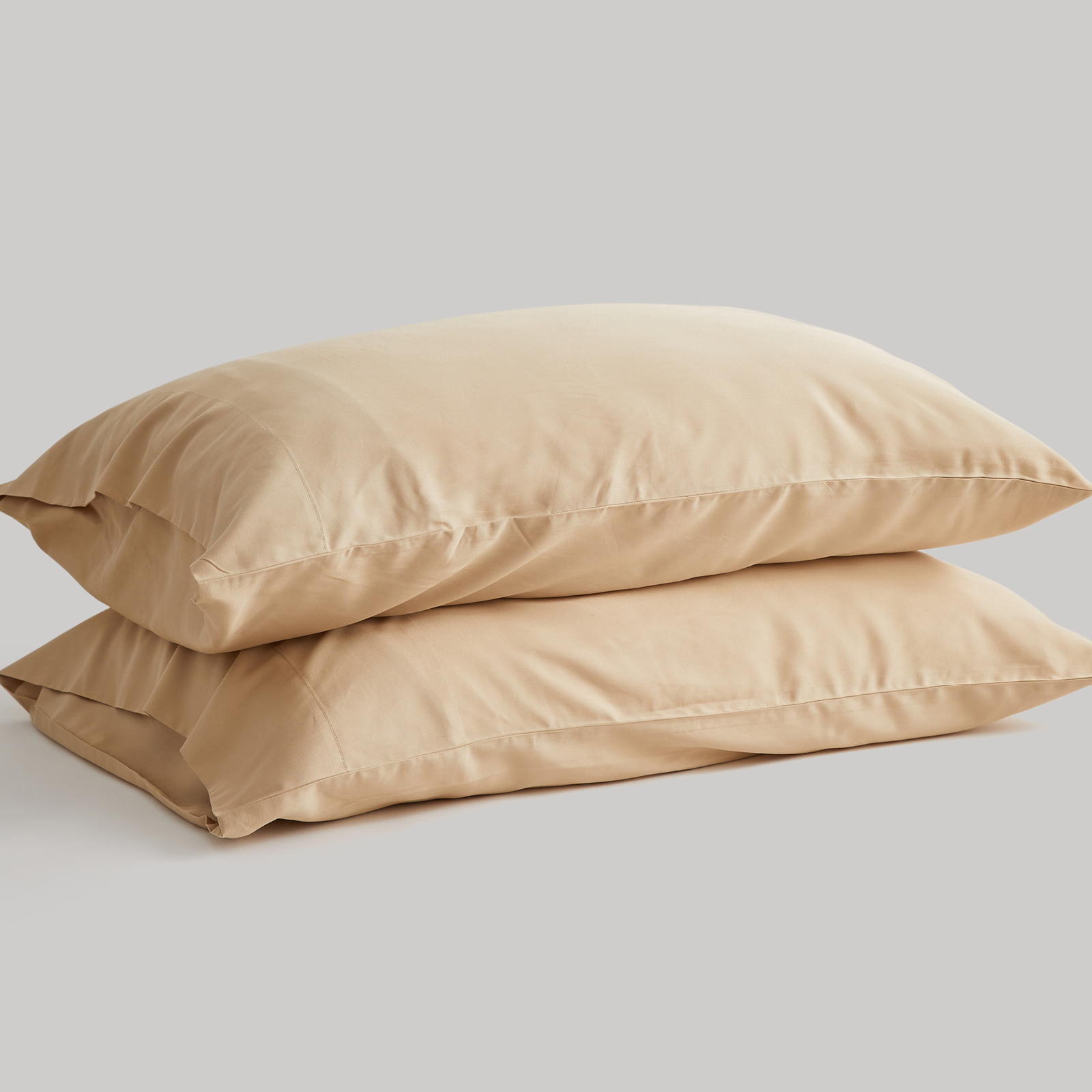 KING SIZE Bamboo Pillowcase Set in Latte (2)