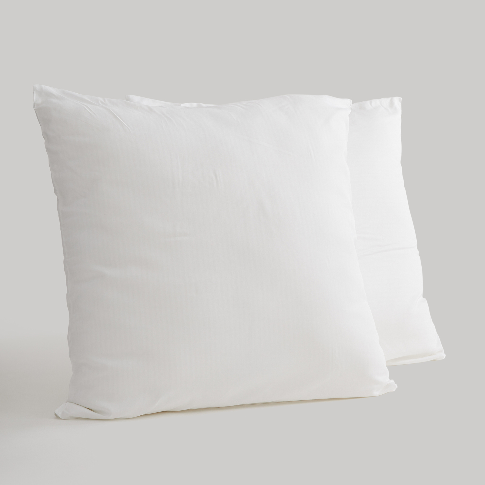 Bamboo European Pillowcase Set in White (2)