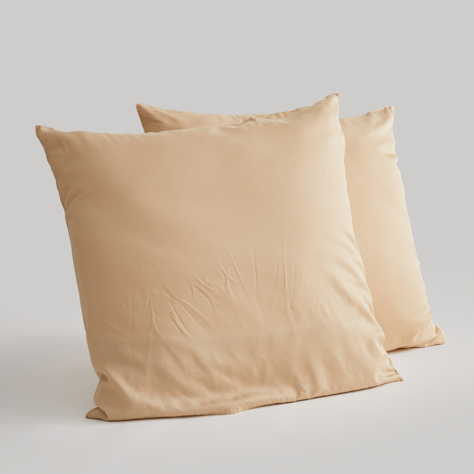 Bamboo European Pillowcase Set in Latte (2)
