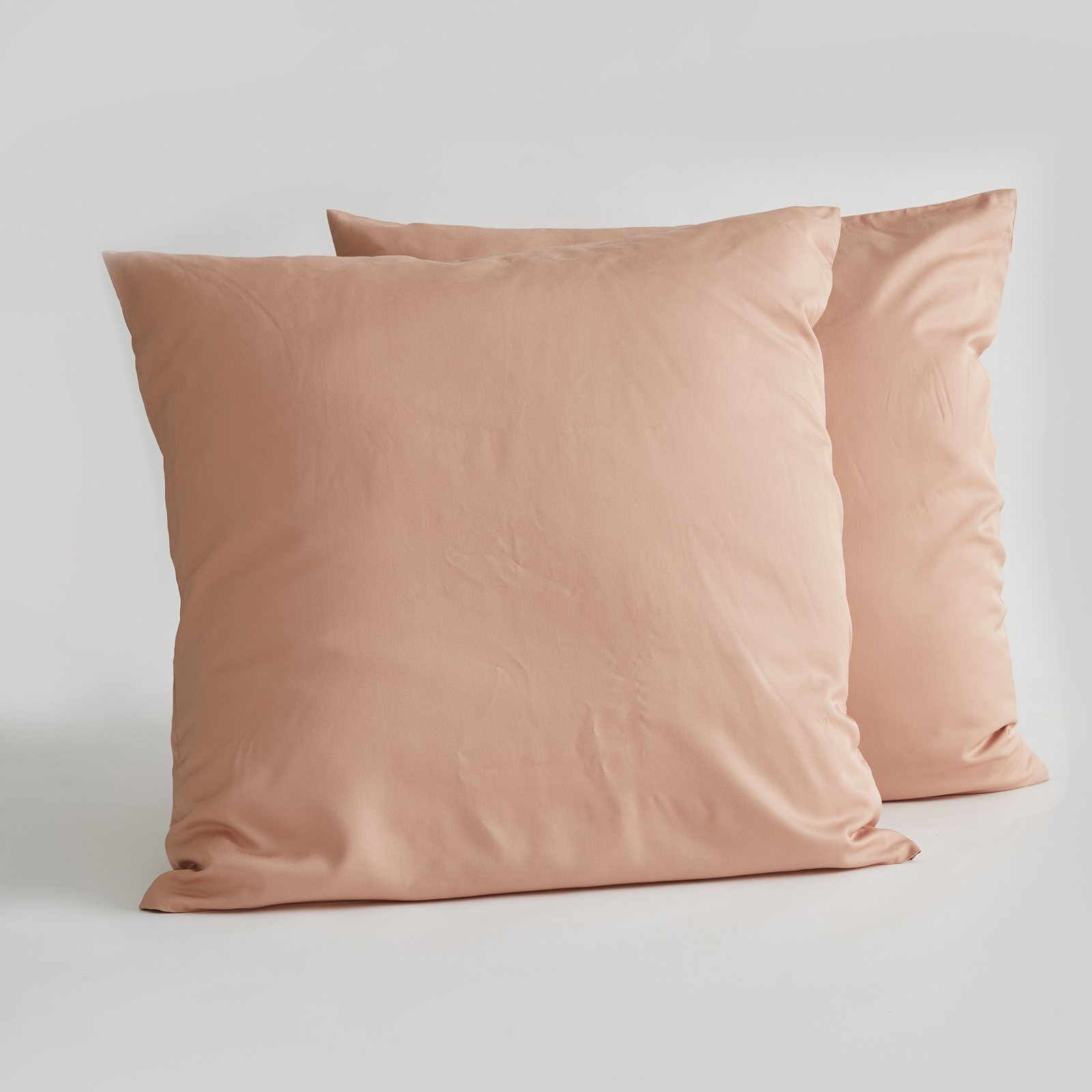 Bamboo European Pillowcase Set in Clay (2)