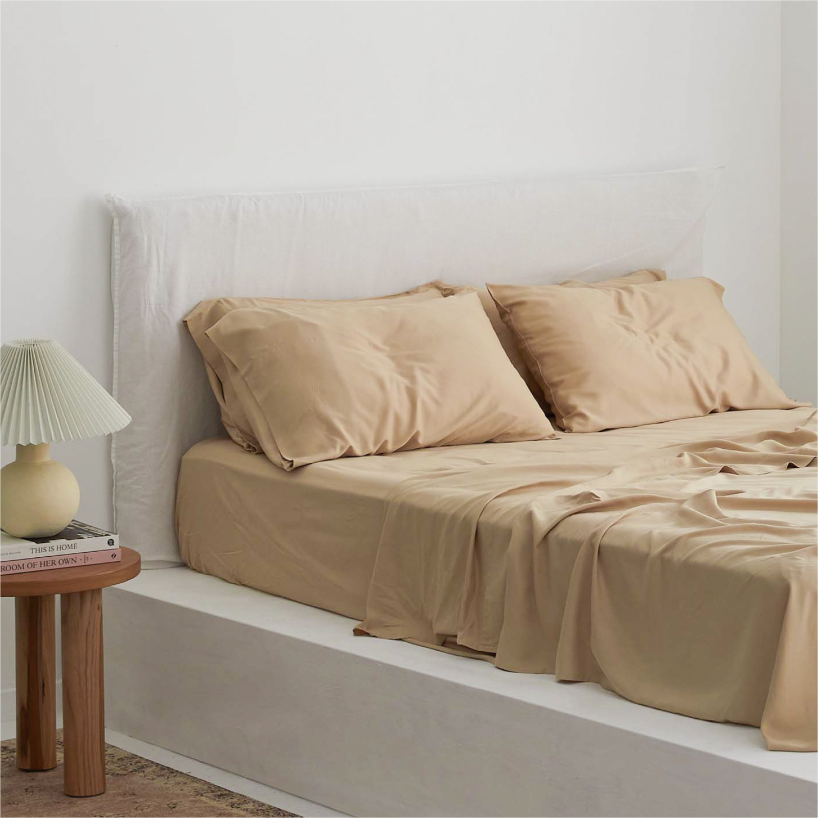 Bamboo Sheet Set in Latte