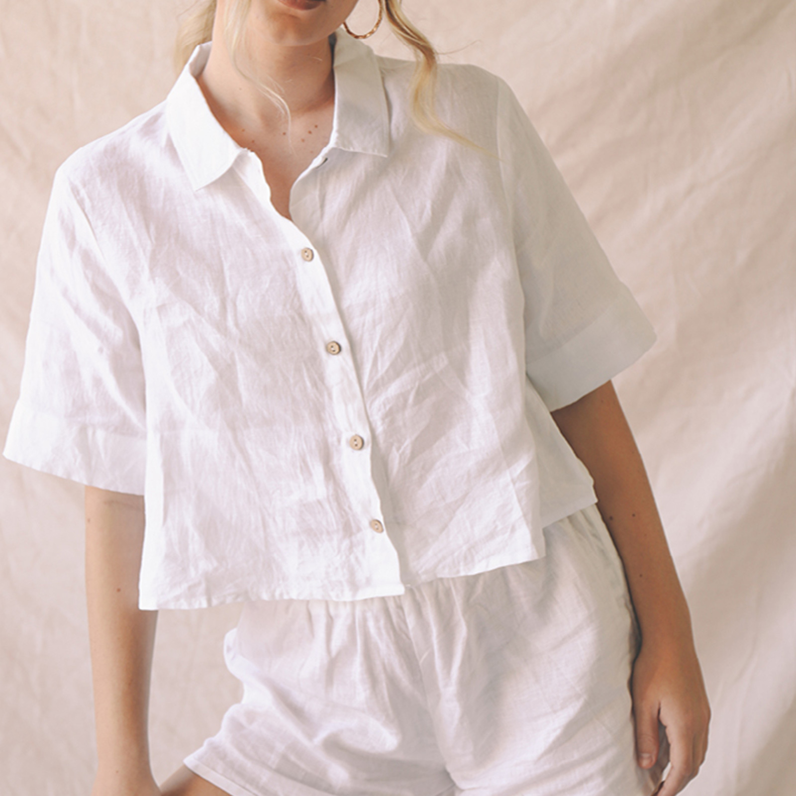 Poppy Shirt in White