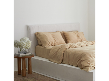 Bamboo Duvet Cover in Latte