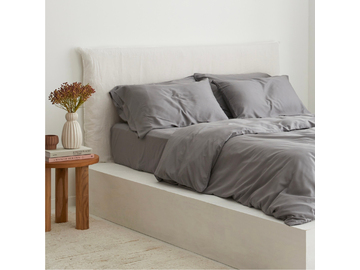Bamboo Duvet Cover in Grey