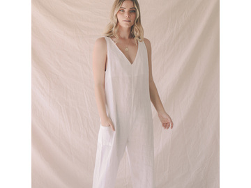 Scout Jumpsuit in White