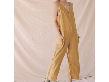 Scout Jumpsuit in Mustard
